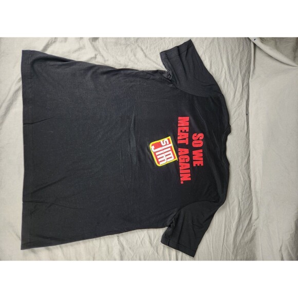 Slim Jim Double Sided T-Shirt XXL "So We Meat Again" Funny Adult BLACK Size XXL - Picture 4 of 11